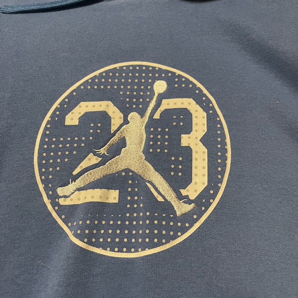 Large blue Jordan hoodie